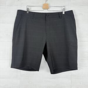 O'Neill Crossover Shorts Men 40 Black Hybrid Quick Dry Hike Pockets Surf Outdoor